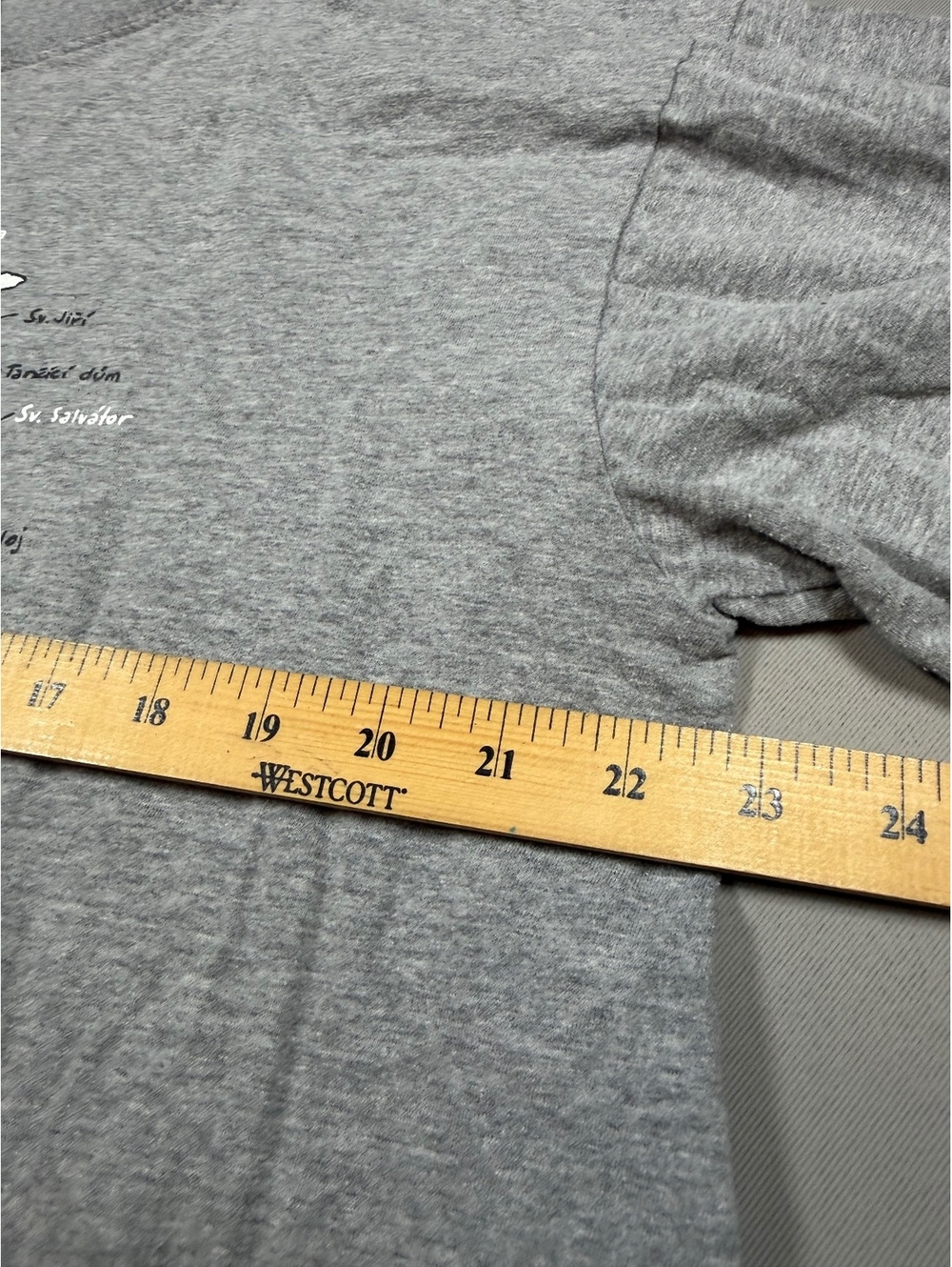 Art Praha Handmade Fun Explosive Prague T-Shirt Men’s XXL Gray Graphic Tee - Picture 6 of 8